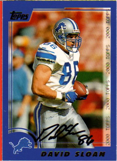David Sloan - Detroit Lions