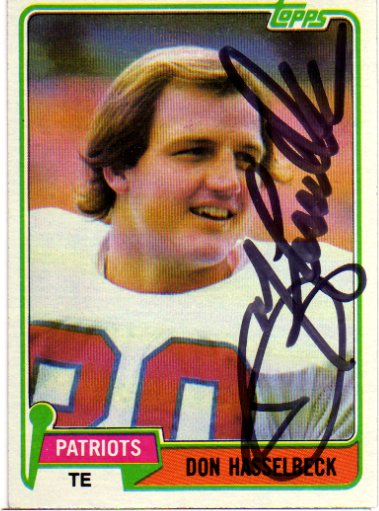 Don Hasselbeck - New England Patriots