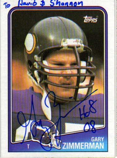 Gary Zimmerman (HOF) - Minnesota Vikings