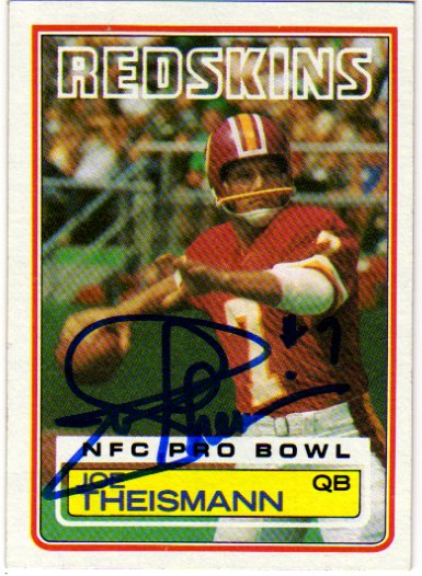 Joe Theismann - Washington Redskins