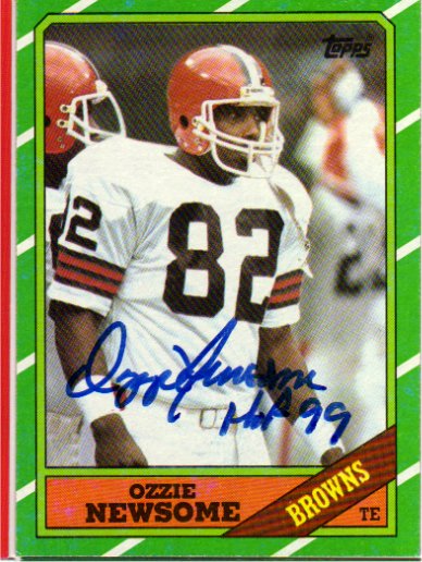 Ozzie Newsome (HOF) - Cleveland Browns