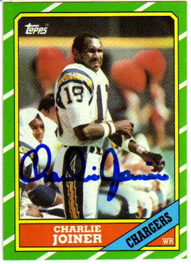 Charlie Joiner (HOF) - San Diego Chargers