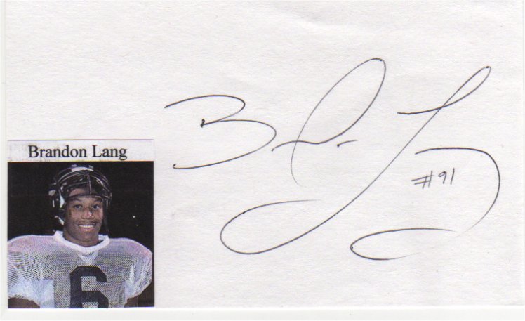 Brandon Lang - Troy Trojans