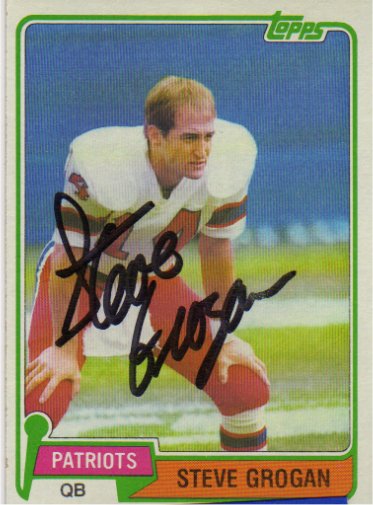 Steve Grogan - New England Patriots