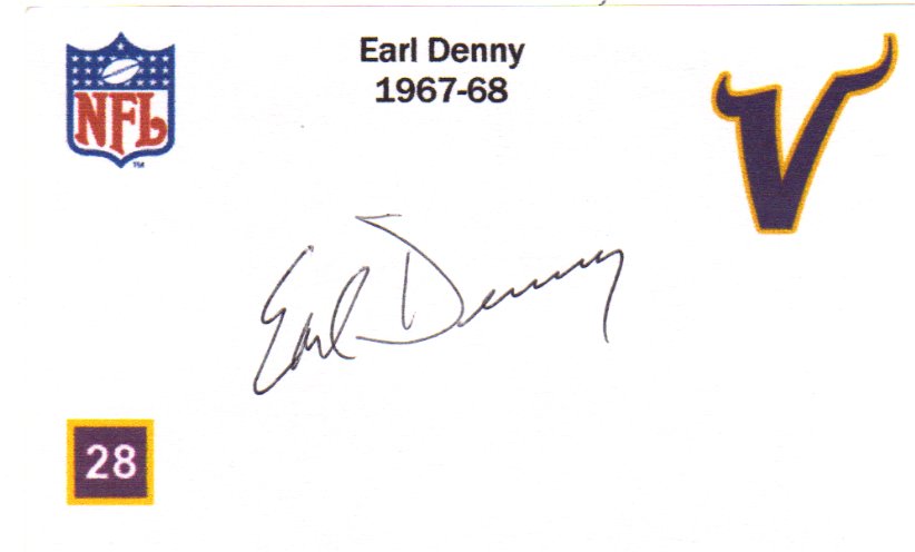 Earl Denny - Minnesota Vikings