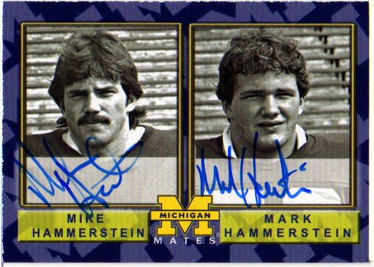 Mike/Mark Hammerstein - Michigan Wolverines