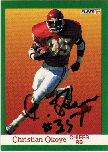 Christian Okoye - Kansas City Chiefs