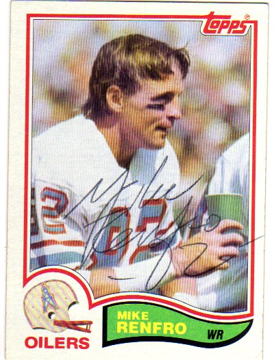 Mike Renfro - Houston Oilers