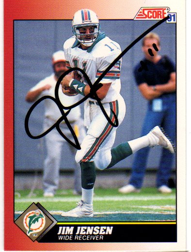 Jim Jensen - Miami Dolphins