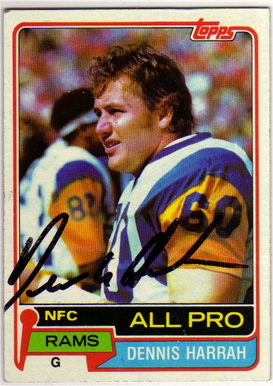 Dennis Harrah - Los Angeles Rams