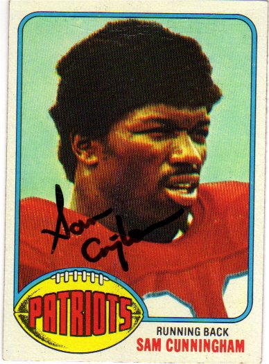 Sam Cunningham - New England Patriots