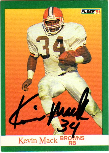 Kevin Mack - Cleveland Browns