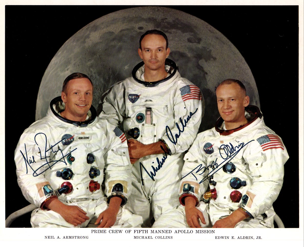 Armstrong, Collins and Aldrin