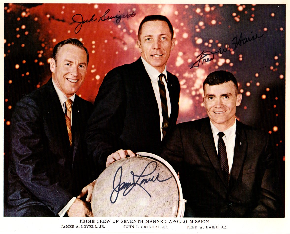 Lovell, Swigert and Haise