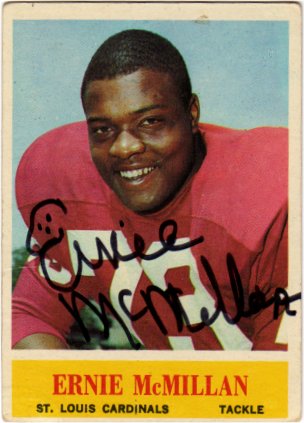 Ernie McMillan - St Louis Cardinals