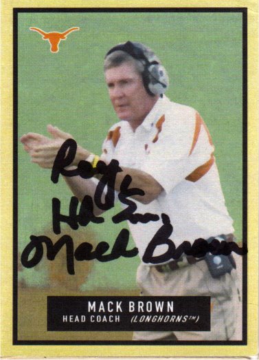 Mack Brown - Texas Longhorns