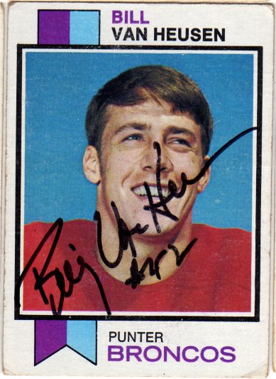 Bill Van Heusen - Denver Broncos