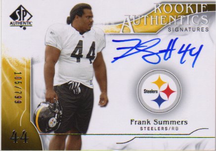 Frank Summers - Pittsburgh Steelers