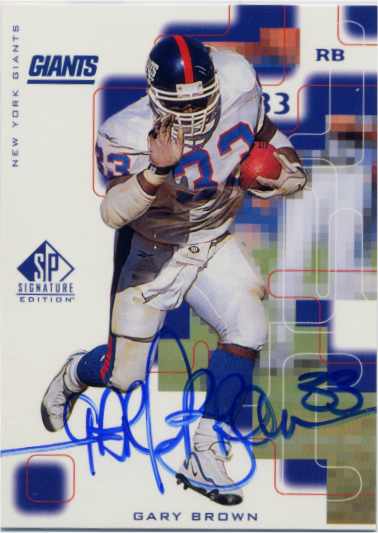 Gary Brown - New York Giants