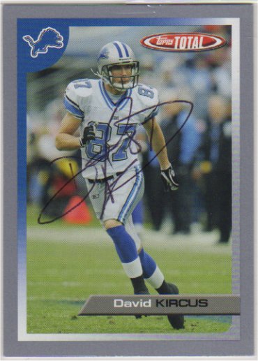 David Kircus - Detroit Lions