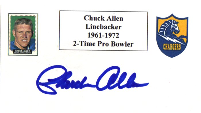 Chuck Allen - San Diego Chargers
