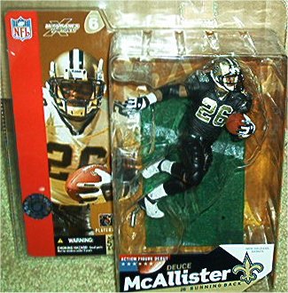 Duece McAllister Black Variant - New Orleans Saints