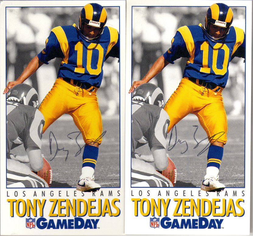 Tony Zendejas - Los Angeles Rams