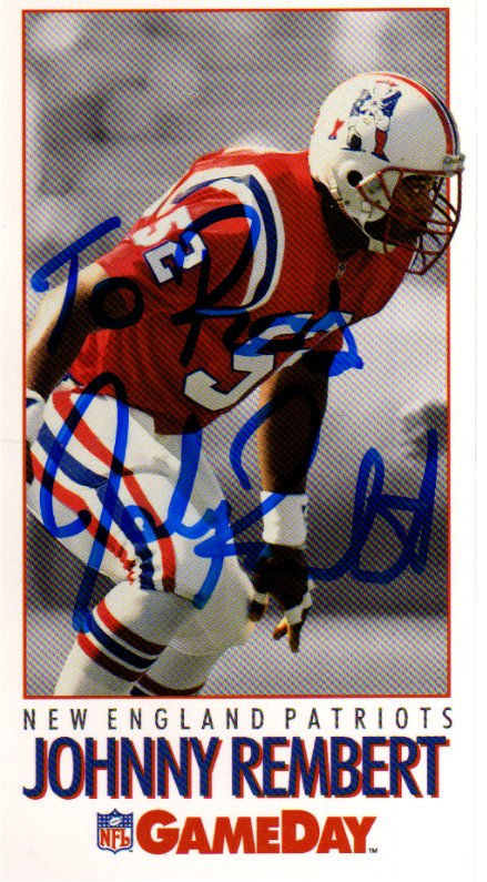 Johnny Rembert - New England Patriots