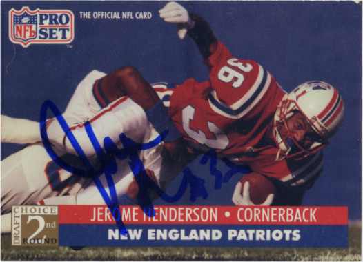 Jerome Henderson - New England Patriots