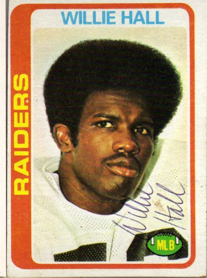 Willie Hall - Oakland Raiders