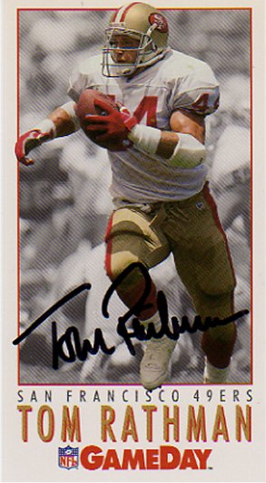 Tom Rathman - San Francisco 49ers