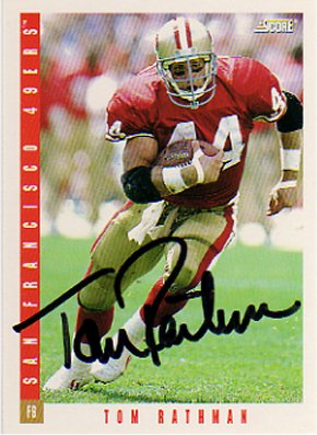 Tom Rathman - San Francisco 49ers
