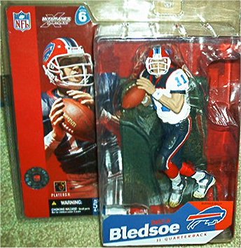 Drew Bledsoe White Variant - Buffalo Bills