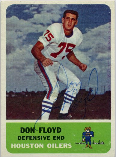 Don Floyd - Houston Oilers