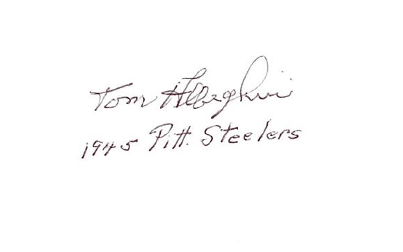 Tom Alberghini - Pittsburgh Steelers