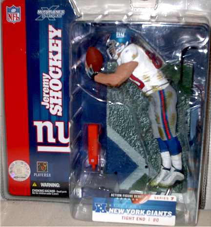 Jeremy Shockey White Variant - New York Giants