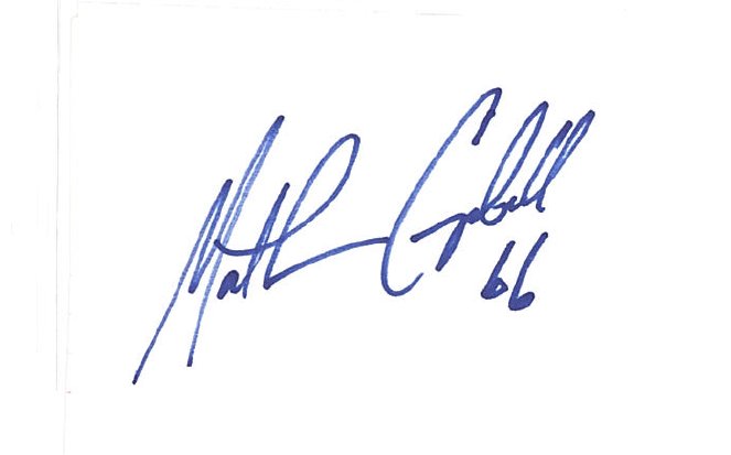 Matt Campbell - Carolina Panthers