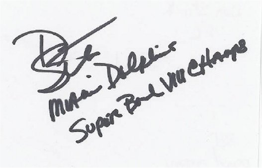 Don Strock - Miami Dolphins