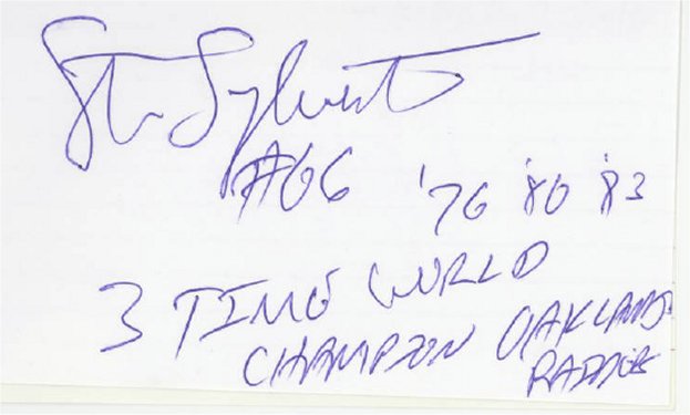 Steve Sylvester - Oakland Raiders