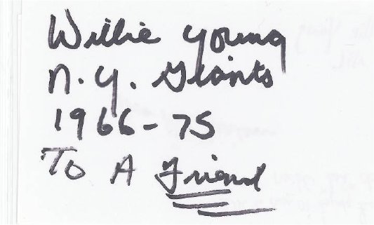 Willie Young - New York Giants