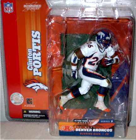 Clinton Portis White Variant - Denver Broncos