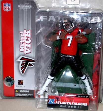 Michael Vick Red Variant - Atlanta Falcons