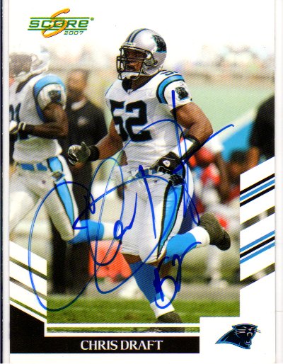 Chris Draft - Carolina Panthers