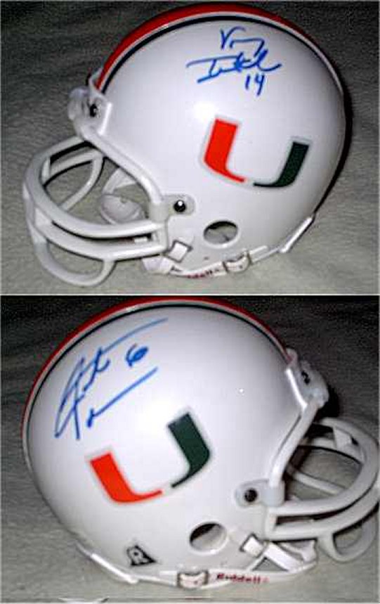 Vinnie Testeverde & Santana Moss - Miami Hurricanes