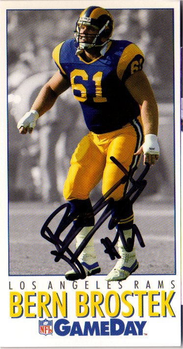Bern Brostek - Los Angeles Rams