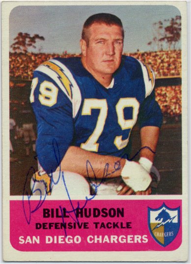 Bill Hudson - San Diego Chargers