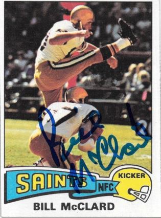 Bill McClard - New Orleans Saints