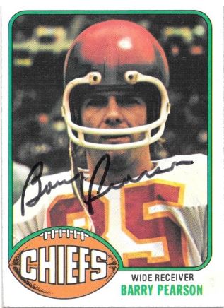 Barry Pearson - Kansas City Chiefs