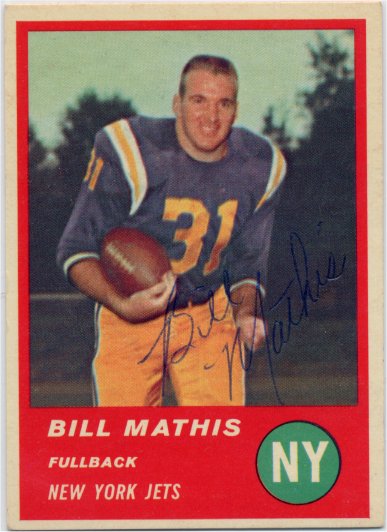 Bill Mathis - New York Titans