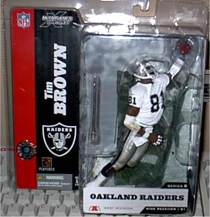Tim Brown White variant - Oakland Raiders